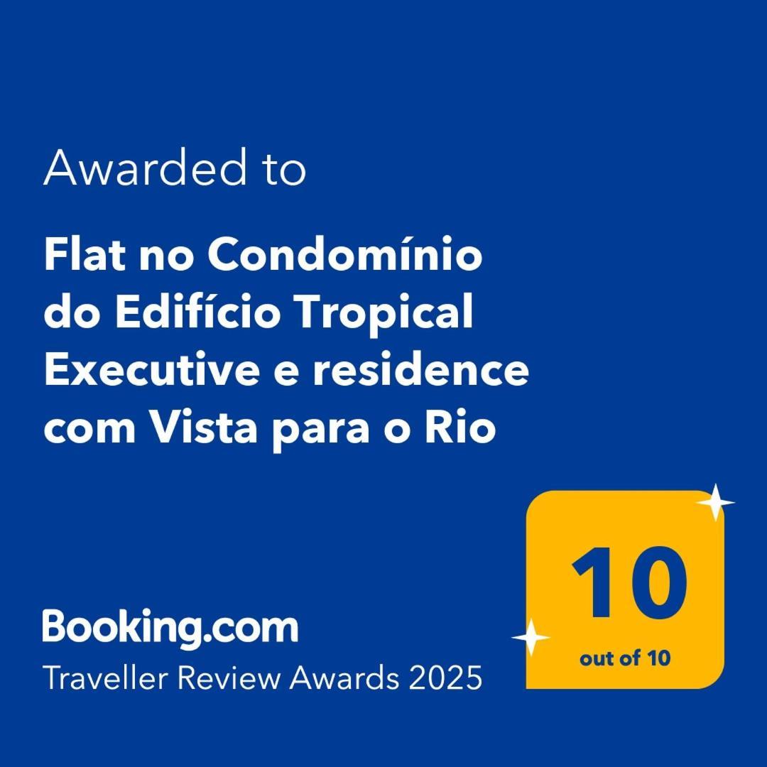 Flat No Condominio Do Edificio Tropical Executive E Residence Com Vista Para O Rio マナウス エクステリア 写真